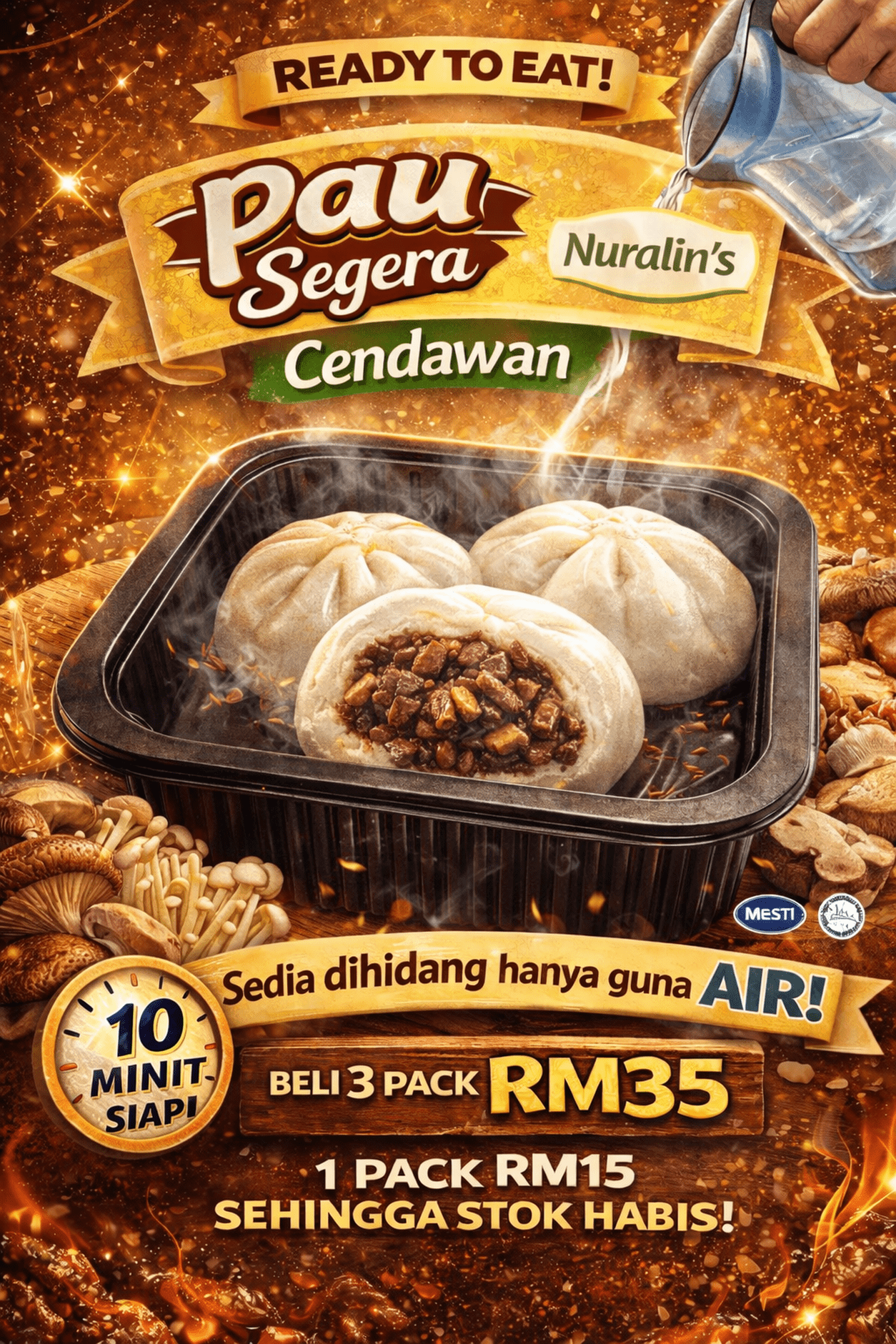 ready to eat mushroom filled steamed buns 1 optimized 1000